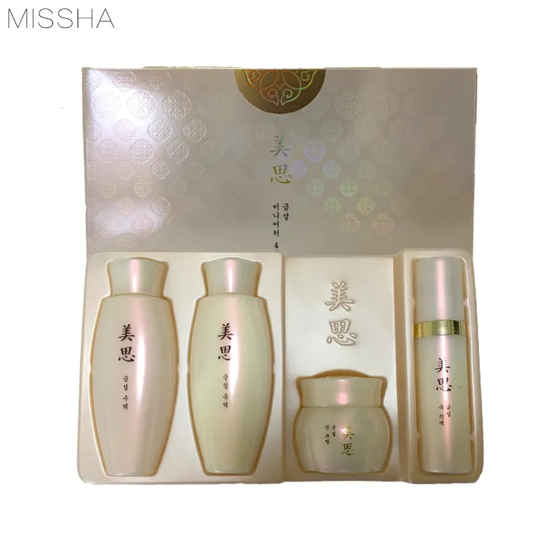 MISSHA MISA Geum Sul Samples Kit Face Skin Care Day Cream/ Essence/ Emulsion/ Toner Serum Korean Anti Wrinkle Facial Set