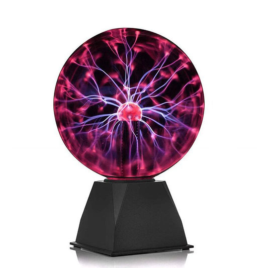 Magic Crystal Plasma Ball Touch Lamp 3/6Inch Voice Control LED Night Light