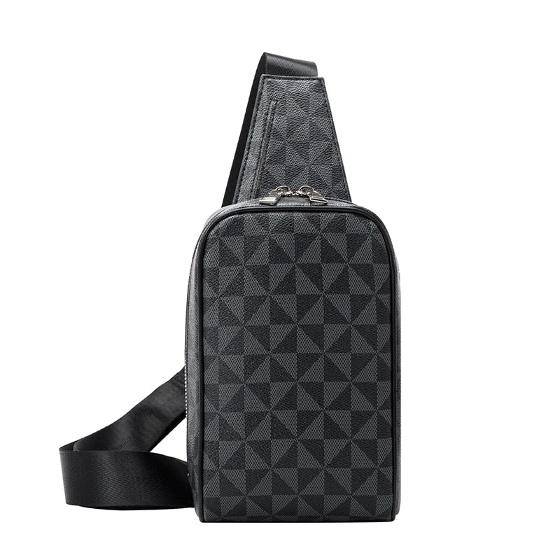 Multifunction Bucket Shape Chest Bag Crossbody Bag Sling Sports Shoulder Bag