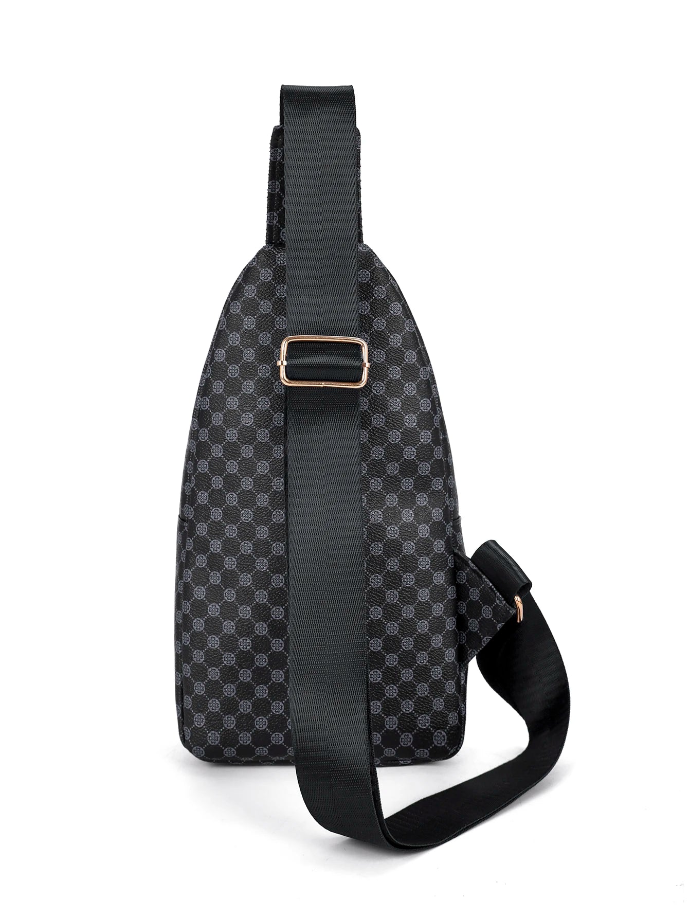 Urban Travel Chest Bag Shoulder Bag Phone Sling Crossbody Bag Trendy Design PU Leather