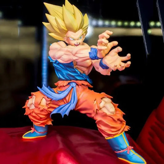 16CM (6in) Dragon Ball Z Kamehameha Son Goku Figure Super Saiyan Kakarotto  PVC Action Figure