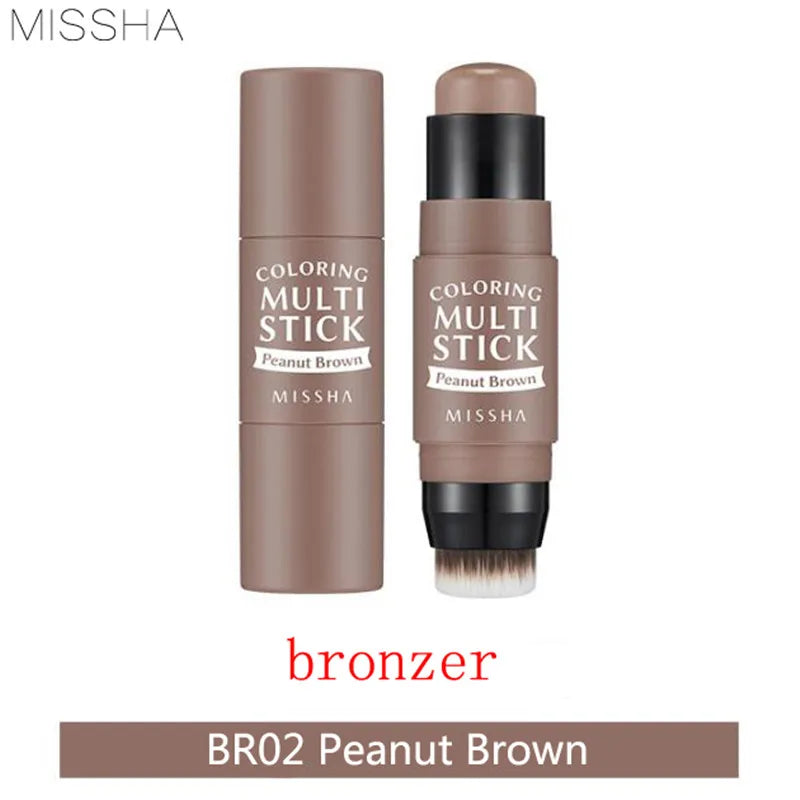 MISSHA Coloring Multi Stick Makeup Glow Face Contour Shimmer Powder Base Illuminator Highlight
