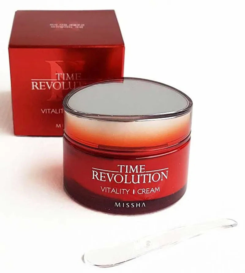 MISSHA Time Revolution Vitality Eye Cream Lifting Firming Eye Cream Reducing Fine Lines Eye Bag