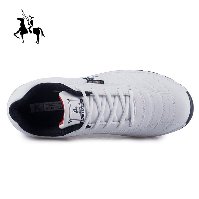 Leather Casual Sneakers Sports Large Size Shoes