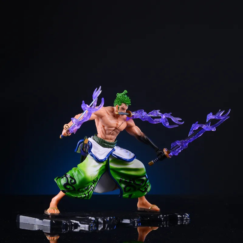 20cm One Piece Anime Figure GK Roronoa Zoro Action Figure PVC Collection