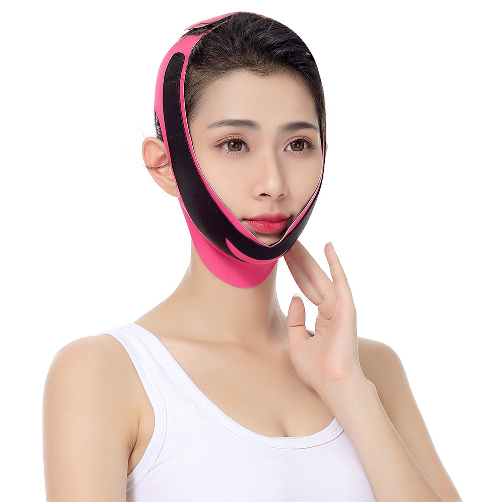 Elastic Face Slimming Bandage V Line Face Shaper Women Chin Cheek Lift Up Belt Facial Strap Face Care Tool